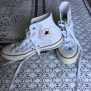 White high top converse